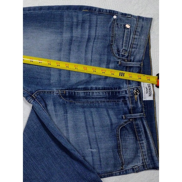 Levi's Denizen Womens size 17 distressed denim ankle high rise jegging - Picture 9 of 9